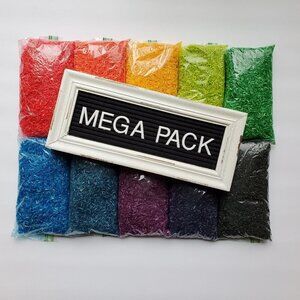 Rainbow Rice | 10 Color MEGA PACK | Sensory Bin